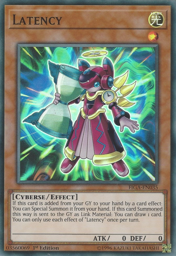 Latency [FIGA-EN035] Super Rare | Jomio and Rueliete's Cards and Comics