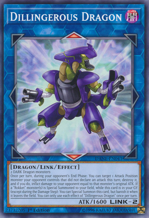 Dillingerous Dragon [DANE-EN041] Common | Jomio and Rueliete's Cards and Comics