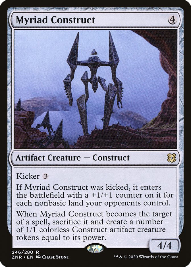 Myriad Construct [Zendikar Rising] | Jomio and Rueliete's Cards and Comics