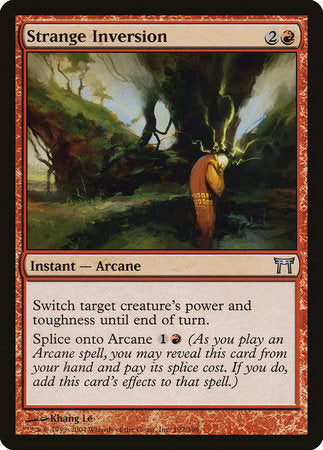 Strange Inversion [Champions of Kamigawa] | Jomio and Rueliete's Cards and Comics