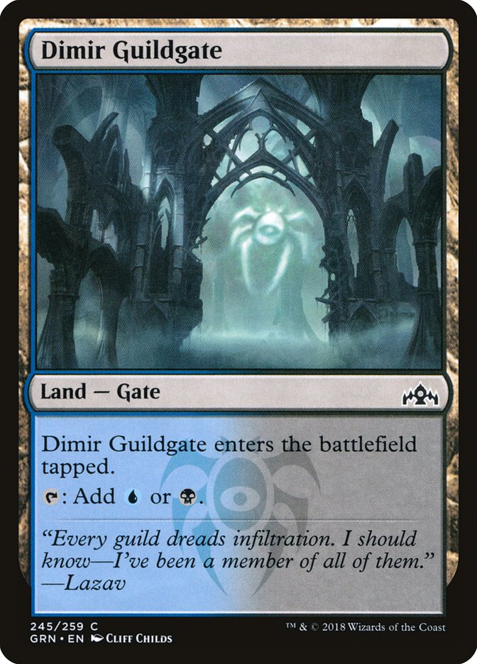 Dimir Guildgate (245/259) [Guilds of Ravnica] | Jomio and Rueliete's Cards and Comics