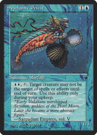 Svyelunite Priest [Fallen Empires] | Jomio and Rueliete's Cards and Comics