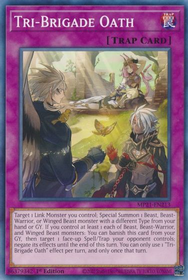 Tri-Brigade Oath [MP21-EN213] Common | Jomio and Rueliete's Cards and Comics