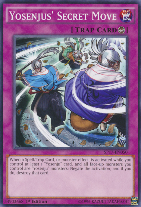 Yosenjus' Secret Move [SP17-EN050] Common | Jomio and Rueliete's Cards and Comics