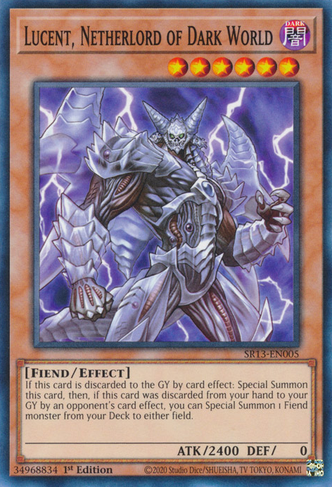 Lucent, Netherlord of Dark World [SR13-EN005] Common | Jomio and Rueliete's Cards and Comics