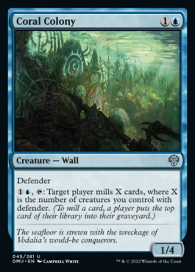 Coral Colony [Dominaria United] | Jomio and Rueliete's Cards and Comics