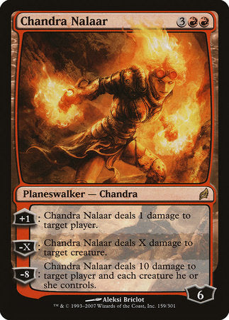 Chandra Nalaar [Lorwyn] | Jomio and Rueliete's Cards and Comics