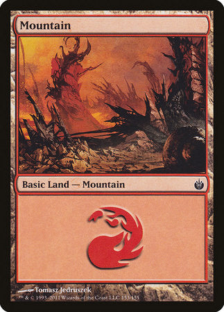 Mountain (153) [Mirrodin Besieged] | Jomio and Rueliete's Cards and Comics