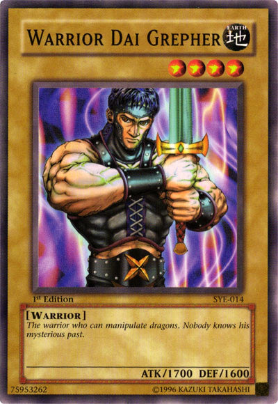 Warrior Dai Grepher [SYE-014] Common | Jomio and Rueliete's Cards and Comics
