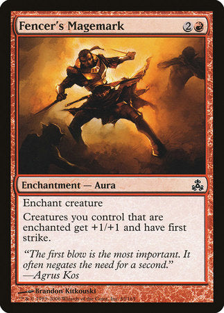 Fencer's Magemark [Guildpact] | Jomio and Rueliete's Cards and Comics