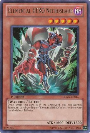 Elemental HERO Necroshade [LCGX-EN015] Rare | Jomio and Rueliete's Cards and Comics