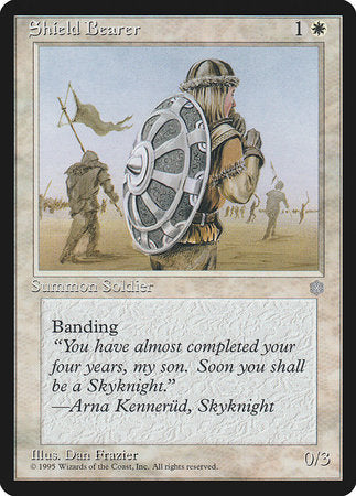 Shield Bearer [Ice Age] | Jomio and Rueliete's Cards and Comics