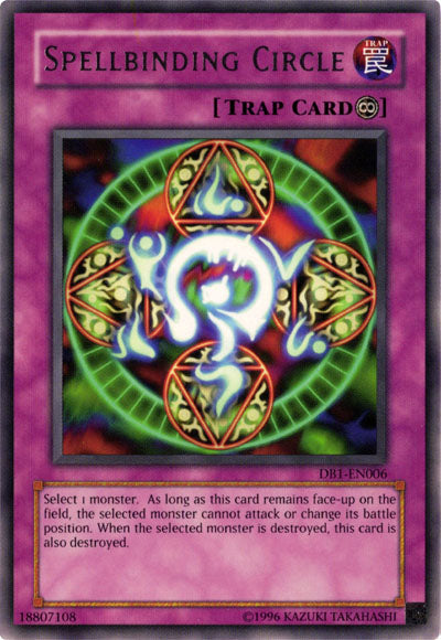 Spellbinding Circle [DB1-EN006] Rare | Jomio and Rueliete's Cards and Comics