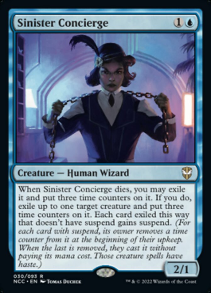 Sinister Concierge [Streets of New Capenna Commander] | Jomio and Rueliete's Cards and Comics