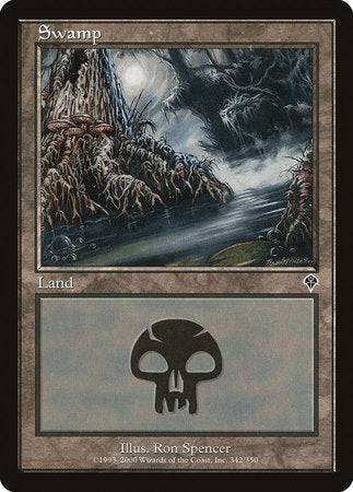 Swamp (342) [Invasion] | Jomio and Rueliete's Cards and Comics