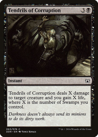 Tendrils of Corruption [Duel Decks: Nissa vs. Ob Nixilis] | Jomio and Rueliete's Cards and Comics