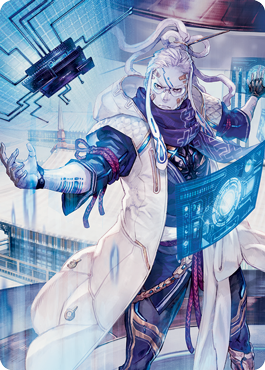Tameshi, Reality Architect 2 Art Card [Kamigawa: Neon Dynasty Art Series] | Jomio and Rueliete's Cards and Comics