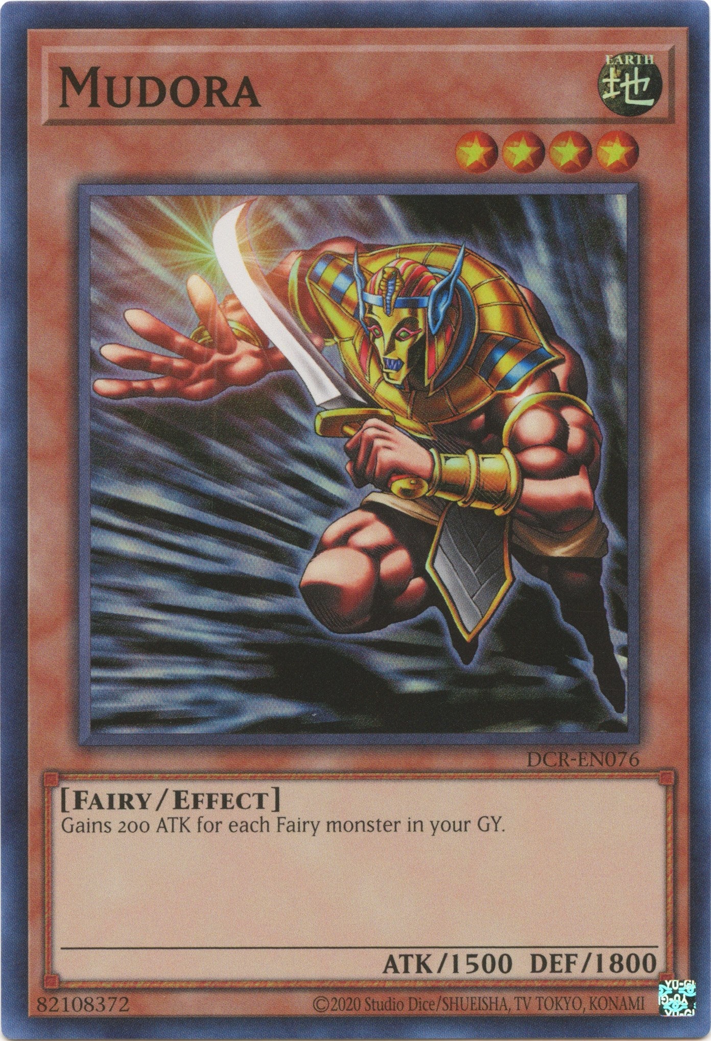 Mudora (25th Anniversary) [DCR-EN076] Super Rare | Jomio and Rueliete's Cards and Comics