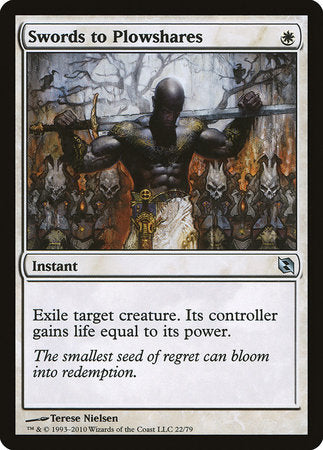 Swords to Plowshares [Duel Decks: Elspeth vs. Tezzeret] | Jomio and Rueliete's Cards and Comics