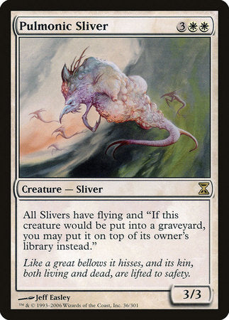 Pulmonic Sliver [Time Spiral] | Jomio and Rueliete's Cards and Comics