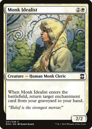 Monk Idealist [Eternal Masters] | Jomio and Rueliete's Cards and Comics