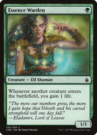 Essence Warden [Commander Anthology] | Jomio and Rueliete's Cards and Comics