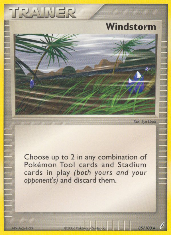 Windstorm (85/100) [EX: Crystal Guardians] | Jomio and Rueliete's Cards and Comics