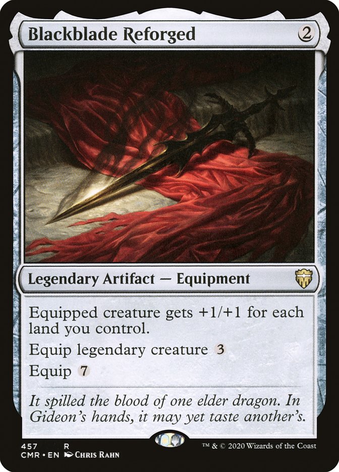 Blackblade Reforged [Commander Legends] | Jomio and Rueliete's Cards and Comics