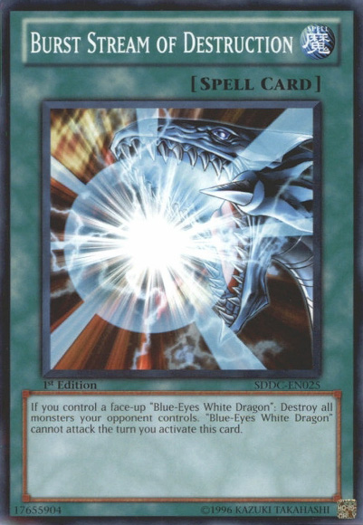 Burst Stream of Destruction [SDDC-EN025] Common | Jomio and Rueliete's Cards and Comics