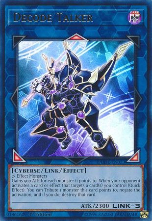 Decode Talker [DUDE-EN023] Ultra Rare | Jomio and Rueliete's Cards and Comics