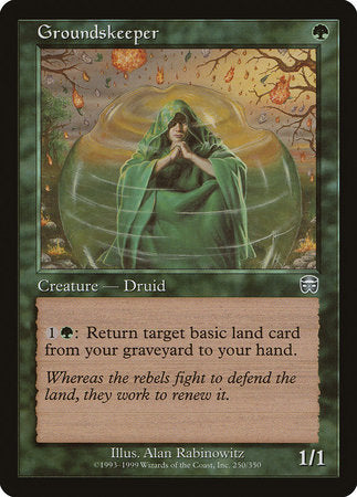 Groundskeeper [Mercadian Masques] | Jomio and Rueliete's Cards and Comics
