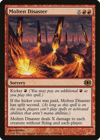 Molten Disaster [Future Sight] | Jomio and Rueliete's Cards and Comics