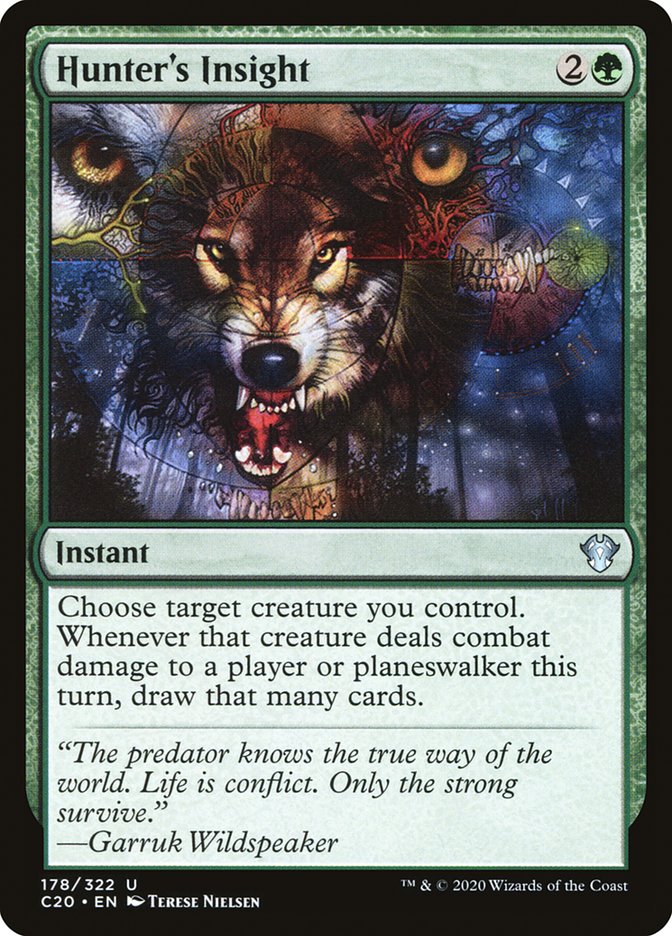 Hunter's Insight [Commander 2020] | Jomio and Rueliete's Cards and Comics
