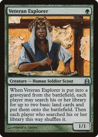 Veteran Explorer [Commander 2011] | Jomio and Rueliete's Cards and Comics