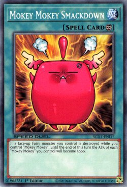 Mokey Mokey Smackdown [SGX1-ENI17] Common | Jomio and Rueliete's Cards and Comics