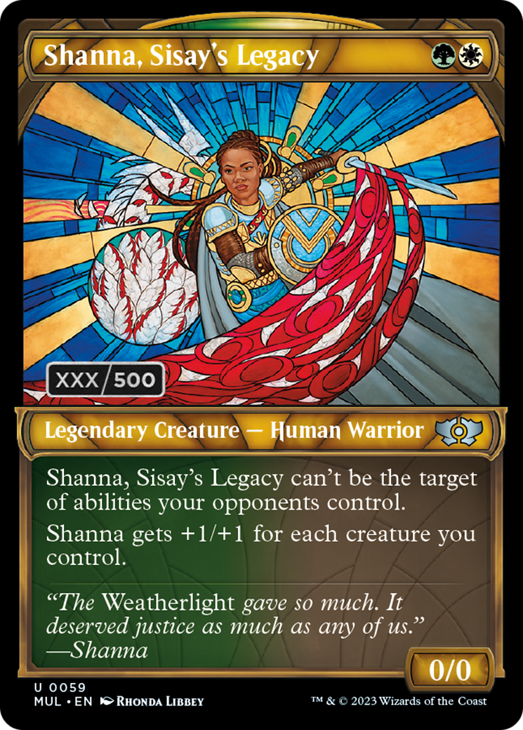 Shanna, Sisay's Legacy (Serialized) [Multiverse Legends] | Jomio and Rueliete's Cards and Comics