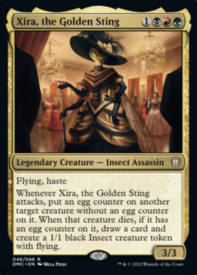 Xira, the Golden Sting [Dominaria United Commander] | Jomio and Rueliete's Cards and Comics