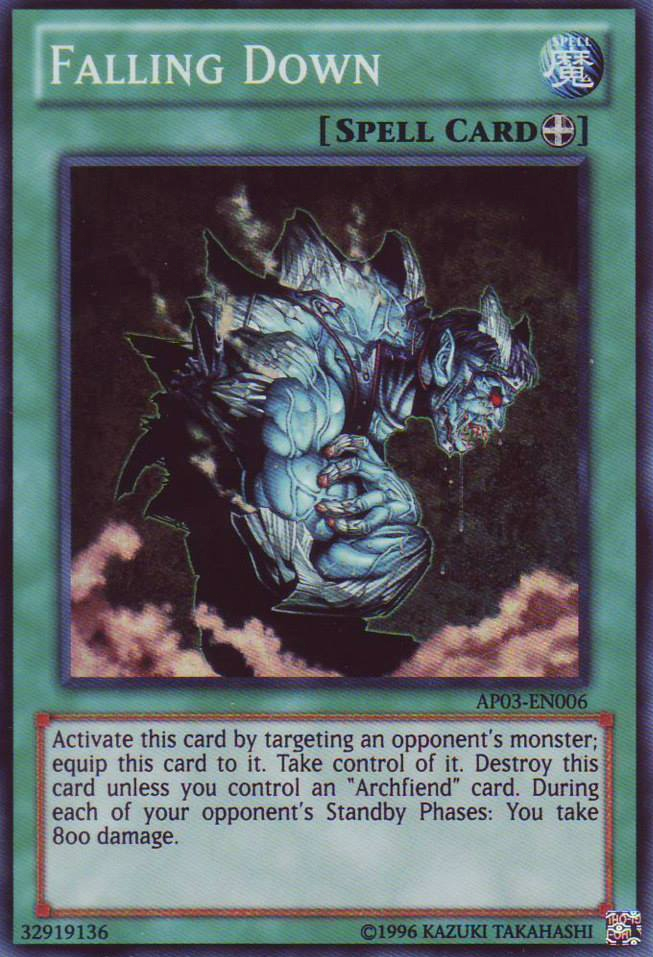 Falling Down [AP03-EN006] Super Rare | Jomio and Rueliete's Cards and Comics