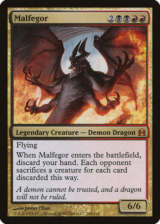 Malfegor [Commander 2011] | Jomio and Rueliete's Cards and Comics