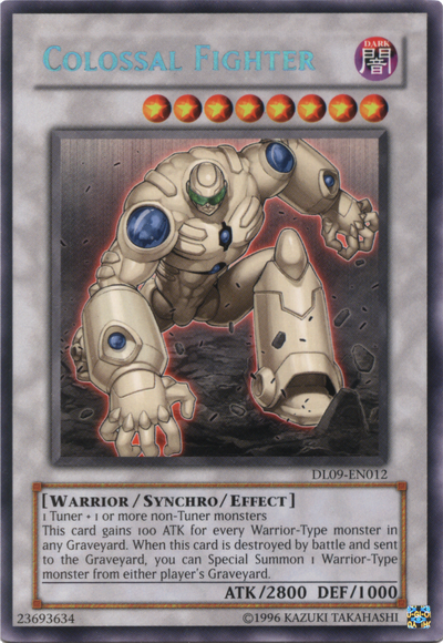 Colossal Fighter (Blue) [DL09-EN012] Rare | Jomio and Rueliete's Cards and Comics