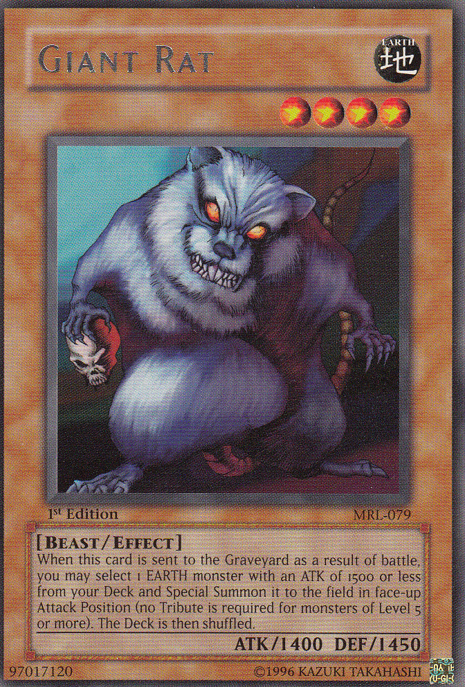 Giant Rat [MRL-079] Rare | Jomio and Rueliete's Cards and Comics