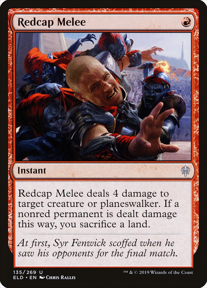 Redcap Melee [Throne of Eldraine] | Jomio and Rueliete's Cards and Comics