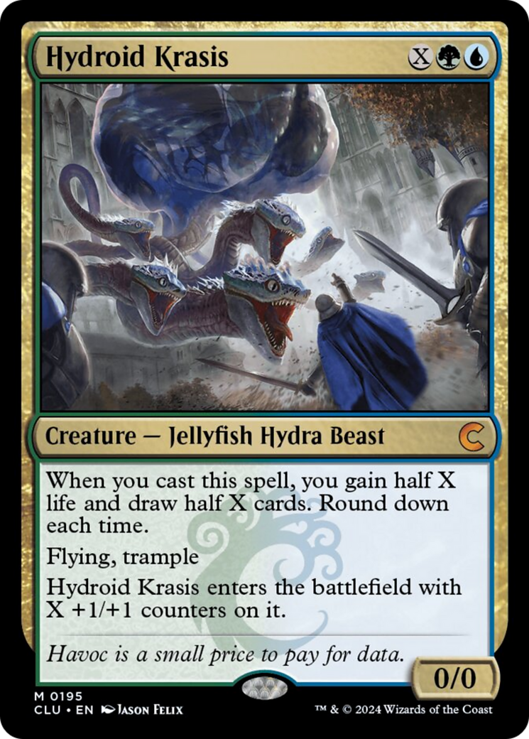 Hydroid Krasis [Ravnica: Clue Edition] | Jomio and Rueliete's Cards and Comics