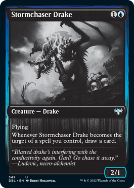 Stormchaser Drake [Innistrad: Double Feature] | Jomio and Rueliete's Cards and Comics