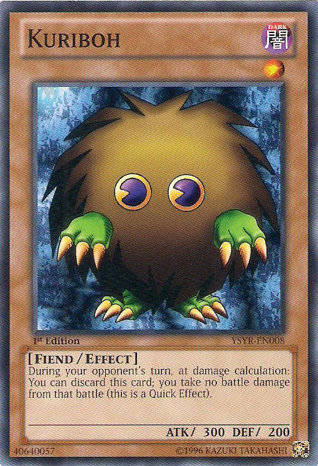 Kuriboh [YSYR-EN008] Common | Jomio and Rueliete's Cards and Comics