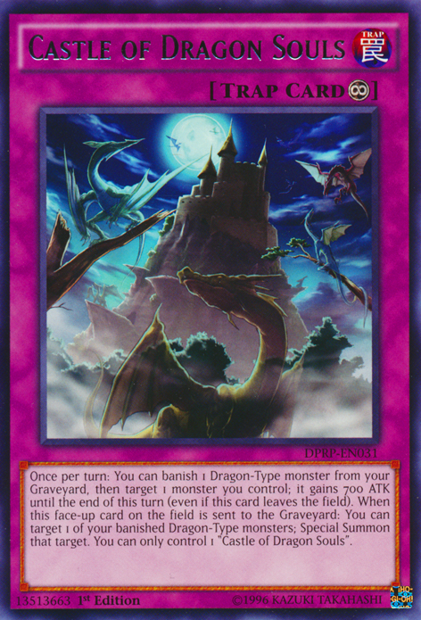 Castle of Dragon Souls [DPRP-EN031] Rare | Jomio and Rueliete's Cards and Comics