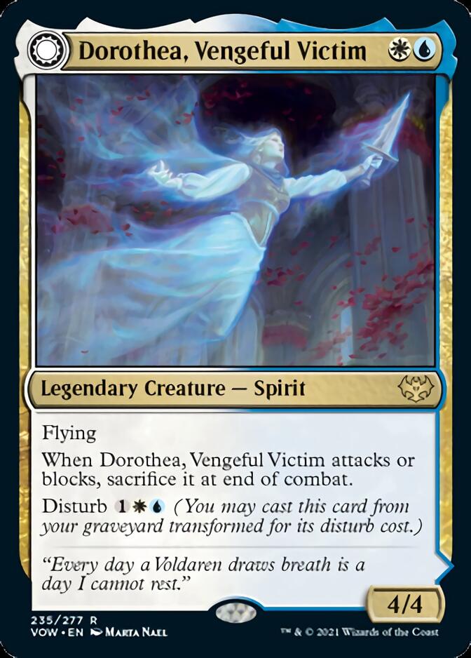 Dorothea, Vengeful Victim // Dorothea's Retribution [Innistrad: Crimson Vow] | Jomio and Rueliete's Cards and Comics