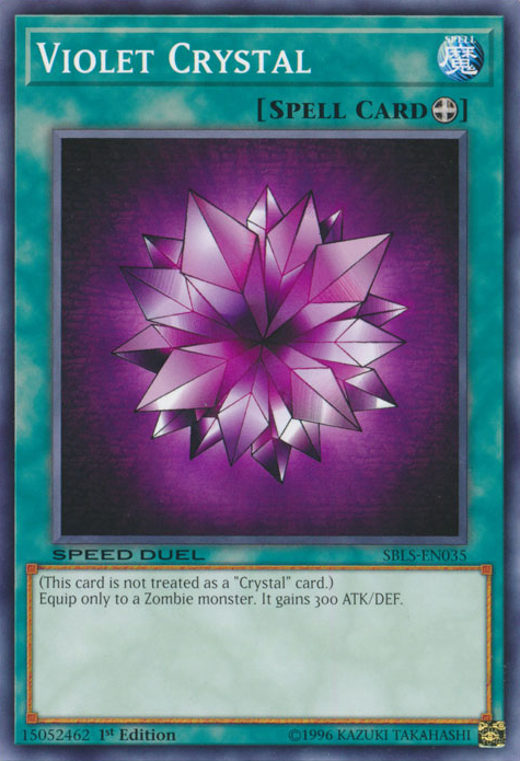 Violet Crystal [SBLS-EN035] Common | Jomio and Rueliete's Cards and Comics
