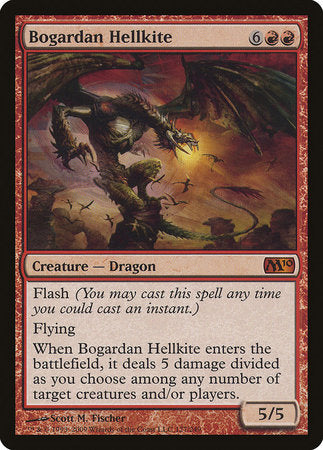 Bogardan Hellkite [Magic 2010] | Jomio and Rueliete's Cards and Comics