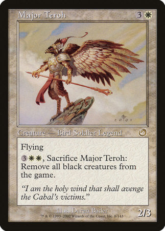 Major Teroh [Torment] | Jomio and Rueliete's Cards and Comics